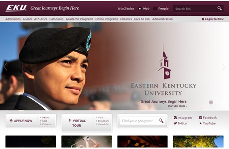 Eastern Kentucky University Website