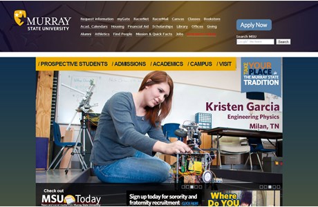 Murray State University Website