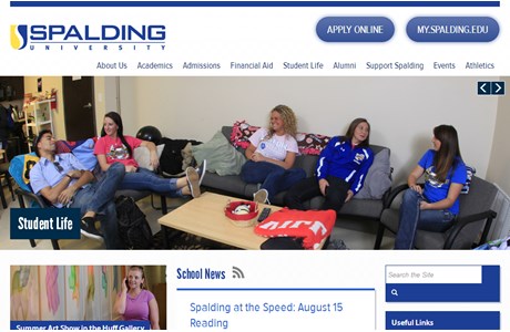 Spalding University Website
