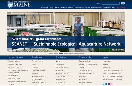 The University of Maine Website