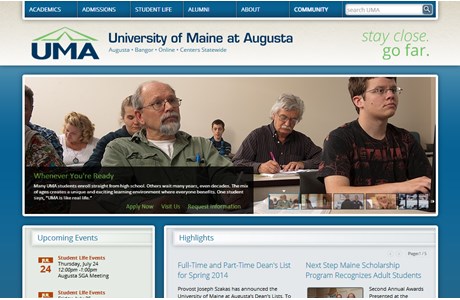 University of Maine at Augusta Website