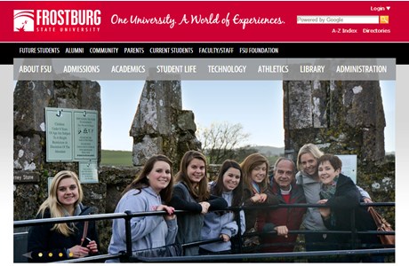 Frostburg State University Website
