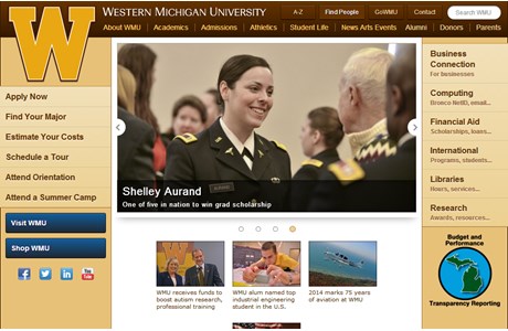 Western Michigan University Website
