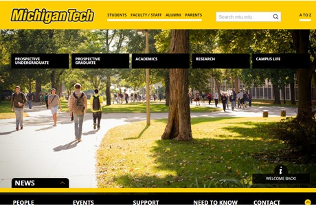 Michigan Technological University Website