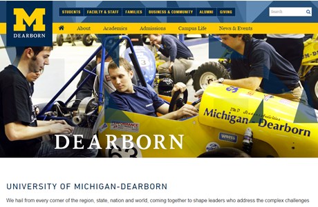 University of Michigan-Dearborn Website