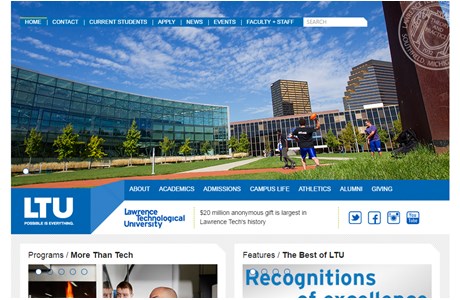 Lawrence Technological University Website