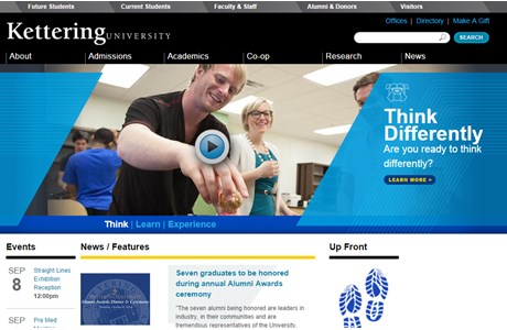 Kettering University Website