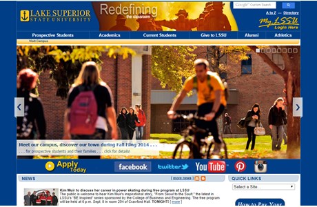 Lake Superior State University Website