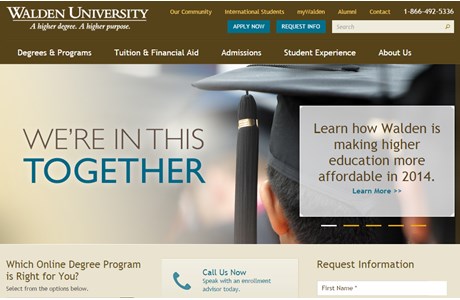 Walden University Website