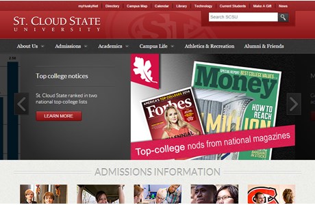 St. Cloud State University Website