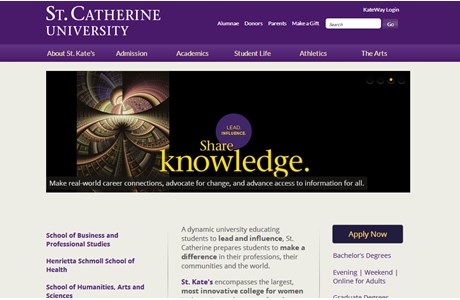 St. Catherine University Website