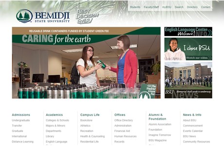 Bemidji State University Website