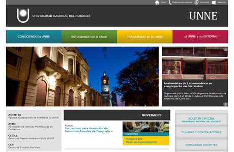 Northeast National University Website