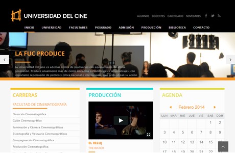 University of Cine Website