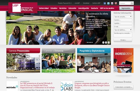 Blas Pascal University Website
