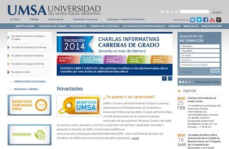 University of Argentine Social Museum Website