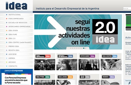 IDEA University Institute Website