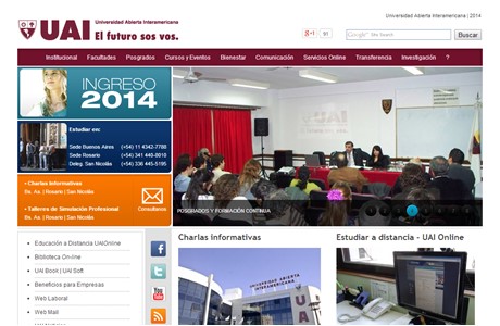 Interamerican Open University Website