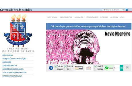 Bahia State University Website