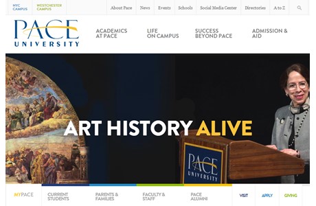 Pace University Website