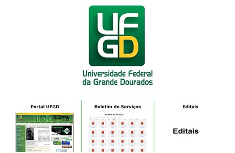 Federal University of Grande Dourados Website