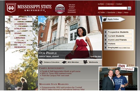 Mississippi State University Website