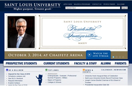 Saint Louis University Website