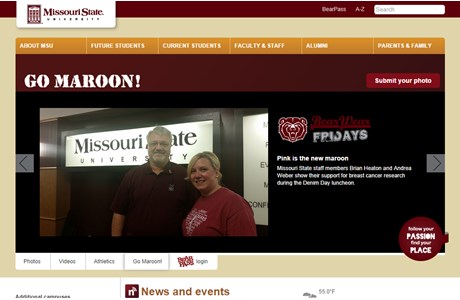 Missouri State University Website