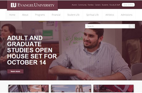 Evangel University Website