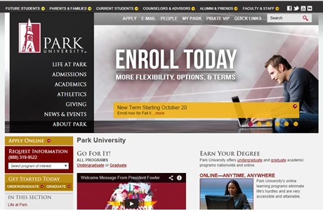 Park University Website