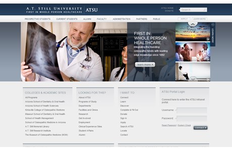 A T Still University Website