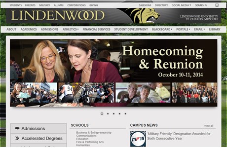 Lindenwood University Website