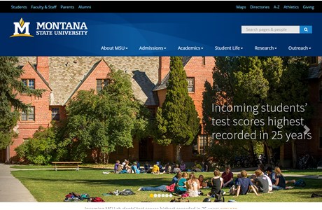 Montana State University Website