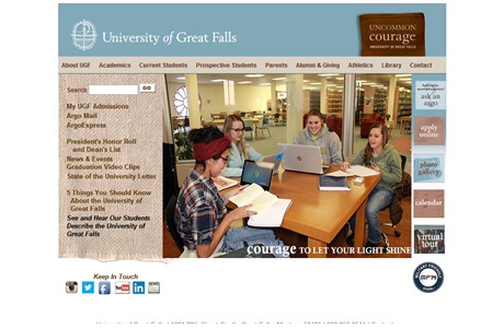 University of Great Falls Website