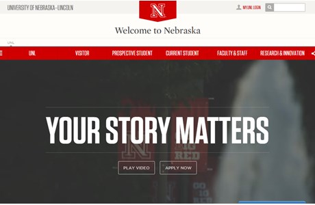 University of Nebraska-Lincoln Website