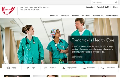 University of Nebraska Medical Center Website