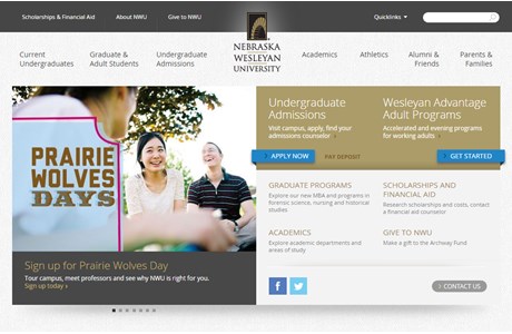 Nebraska Wesleyan University Website