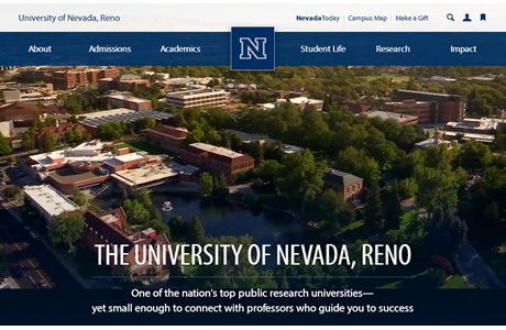 University of Nevada, Reno Website