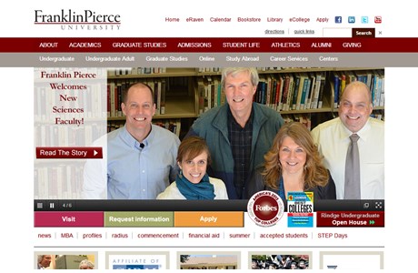 Franklin Pierce University Website