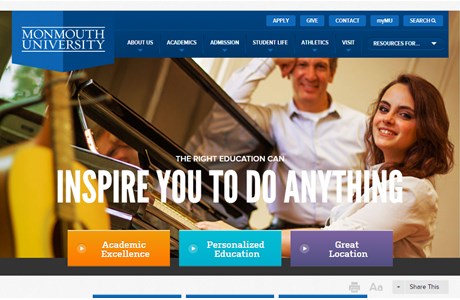 Monmouth University Website