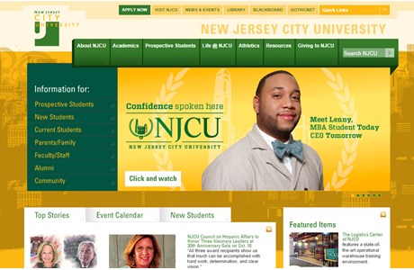 New Jersey City University Website