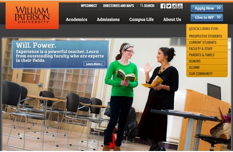 William Paterson University of New Jersey Website