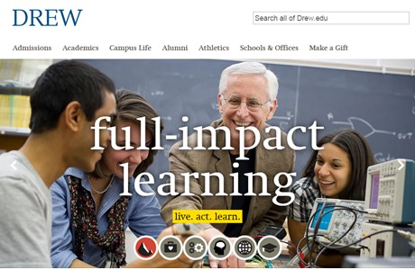 Drew University Website