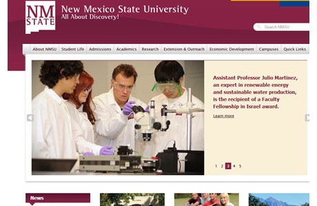 New Mexico State University Website