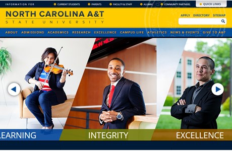 North Carolina Agricultural and Technical State University Website