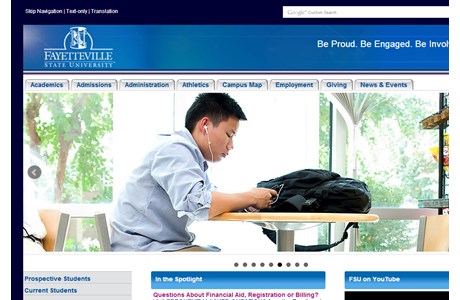 Fayetteville State University Website