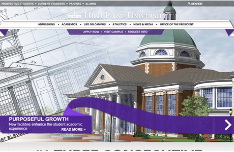High Point University Website