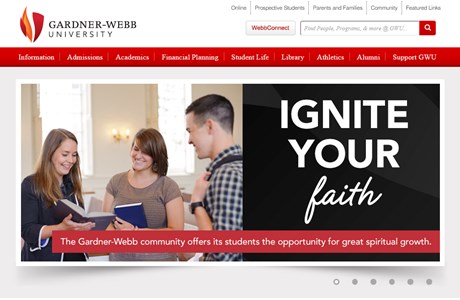 Gardner-Webb University Website