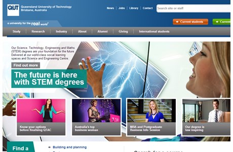 Queensland University of Technology Website