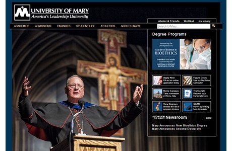 University of Mary Website